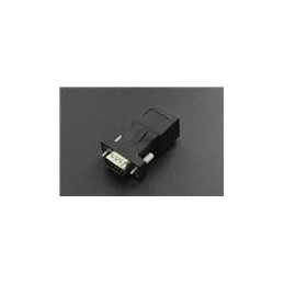 1 pcs : FIT0856 - DFRobot Accessories DB9 Male to RJ45 Female Adapter