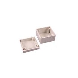1 pcs : 1594ASGY - Enclosures, Boxes & Cases Heavy Duty, ABS 1.1x2.2x2.2' Grey