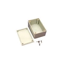 1 pcs : 1591LGY - Enclosures, Boxes & Cases Flame Retardant ABS 1.4x2.2x3.3' Grey