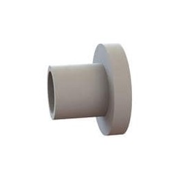 10 pcs : 12SWS0429 - Washers Shoulder Washer, .115 ID, .250 OD, .145 Shank OD, Natural, Nylon, .141 Shank Lg, .047 Thk