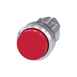 1 pcs : 3SU10500BB200AA0 - Switch Actuators PUSHBUTTON, MOM, RED, RAISED