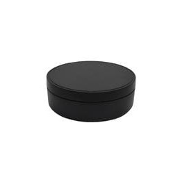 1 pcs : S3A-292910 - Enclosures, Boxes & Cases ROUND PUCK BLACK 2.9 x 2.9 x 1 IN