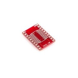 1 pcs : BOB-00495 - SparkFun Accessories SOIC to DIP Adapter - 20-Pin
