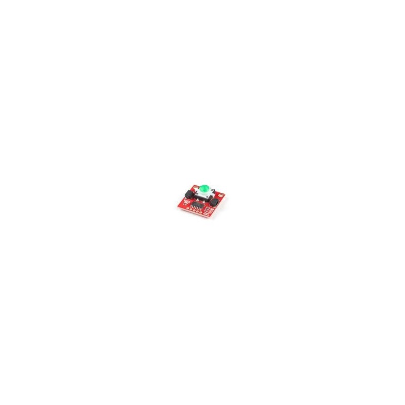 1 pcs : BOB-16842 - SparkFun Accessories Qwiic Button - Green LED