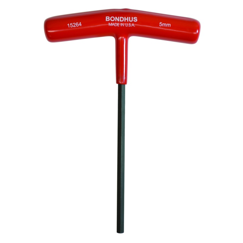 1 Pair - Bondhus T Shape Metric Hex Key, 5mm
