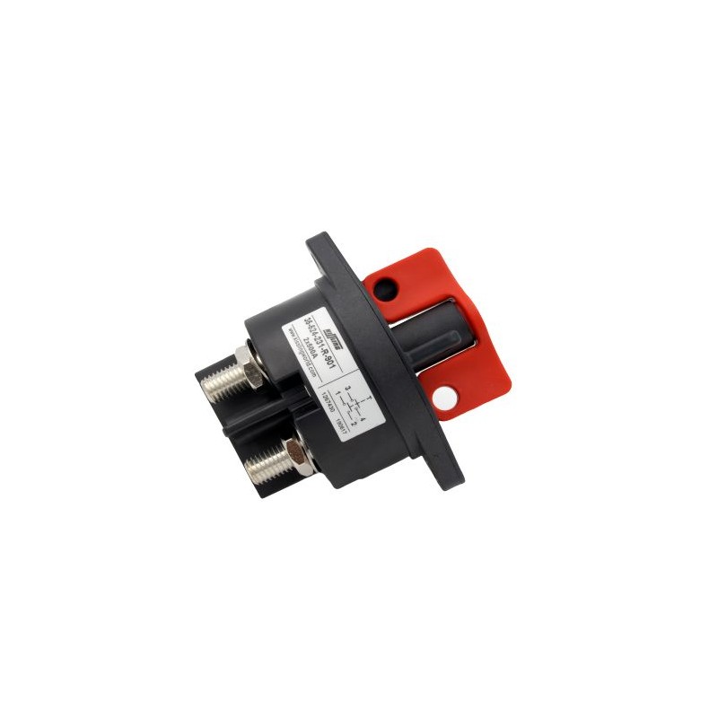 1 pcs - TE Connectivity KISSLING 35, 2 Position SPDT Rotary Switch, 500 A, Screw
