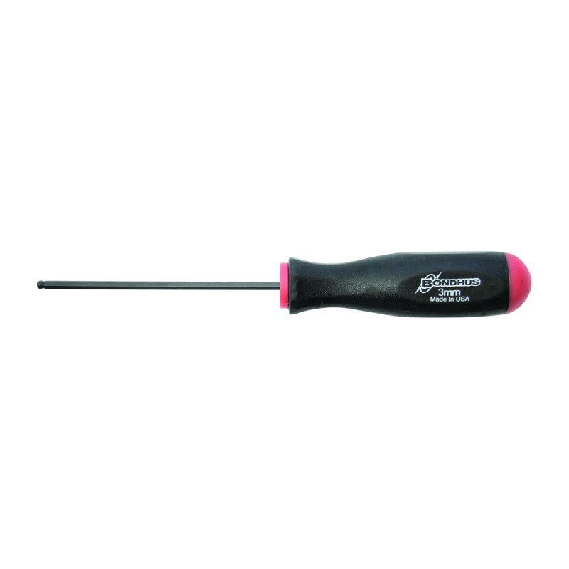 1 Pair - Bondhus Ball End Hexagon Screwdriver, 2.5mm Tip