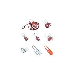 1 pcs : PSL-1 - PPE Safety Equipment / Lockout Tagout Hasp 1 diameter jaw with tabs