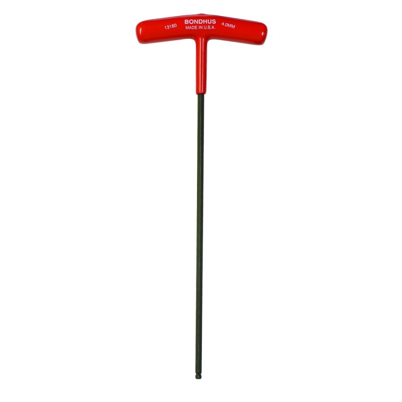1 Pair - Bondhus T Shape Metric Hex Key, 4mm
