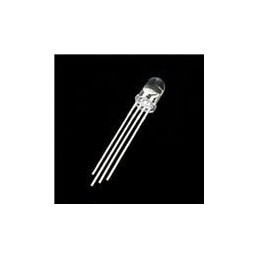 1 pcs : COM-00105 - SparkFun Accessories LED - RGB Clear Common Cathode