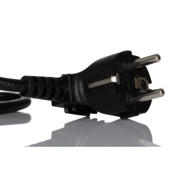 1 pcs - RS PRO IEC C5 Socket to CEE 7/7 Plug Power Cord, 2m