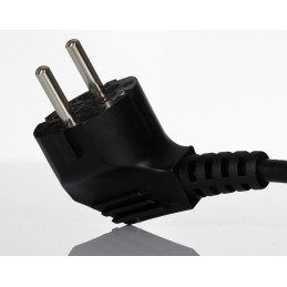 1 pcs - RS PRO IEC C5 Socket to CEE 7/7 Plug Power Cord, 2m