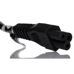 1 pcs - RS PRO IEC C5 Socket to CEE 7/7 Plug Power Cord, 2m