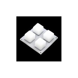 1 pcs : COM-07836 - SparkFun Accessories Button Pad 2x2 - LED Compatible