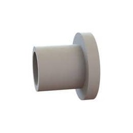 10 pcs : 10SCM006008 - Washers Shoulder Washer, 6.1mm ID, 12.2mm OD, M6 Screw, Natural, Nylon, 8mm Shank Lg