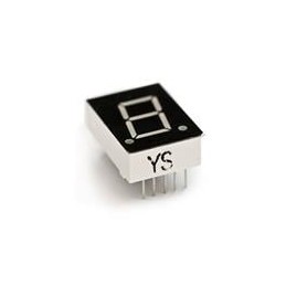1 pcs : COM-08546 - SparkFun Accessories 7-Segment Display - LED (Red)