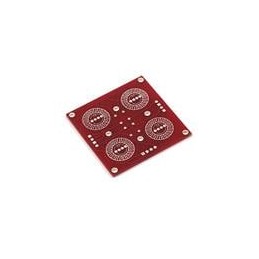 1 pcs : COM-09277 - SparkFun Accessories Button Pad 2x2 - Breakout PCB