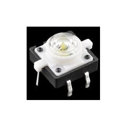 1 pcs : COM-10443 - SparkFun Accessories LED Tactile Button - Blue