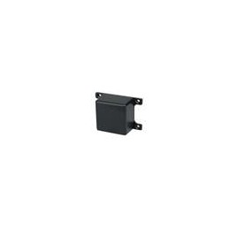 1 pcs : CU-5470-B - Enclosures, Boxes & Cases Econobox Diecast Aluminum Box, Mounting Bracket Cover Black (2 X 2 X 1.3 In)