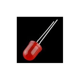 1 pcs : COM-10632 - SparkFun Accessories Diffused LED - Red 10mm