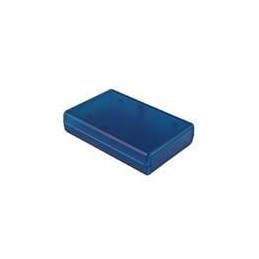 1 pcs : 1593NTBU - Enclosures, Boxes & Cases Instrument Case, ABS 4.3x2.9x1'ClearBlue