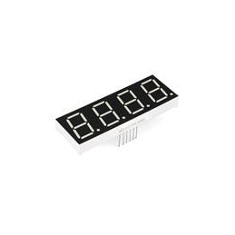 1 pcs : COM-11409 - SparkFun Accessories 7-Segment Display - 20mm (White)