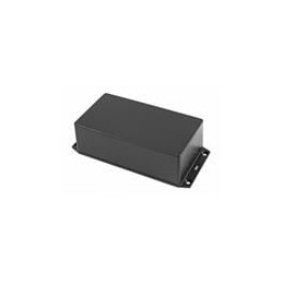 1 pcs : 1591XXDSFLBK - Enclosures, Boxes & Cases ABS w/Flanged Lid 6x3.2x1.8' Black