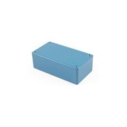 1 pcs : 1591CBU - Enclosures, Boxes & Cases Flame Retardant ABS 1.4x2.6x4.7' Blue