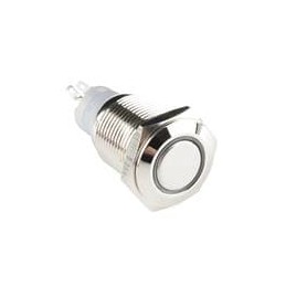 1 pcs : COM-11970 - SparkFun Accessories Metal Pushbutton - Momentary (16mm, White)