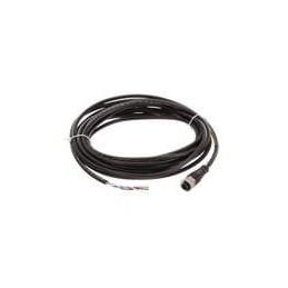 1 pcs : 1200652253 - Sensor Cables / Actuator Cables CSE M12 4P AC FE STR TPU 5M SE UNSH BK