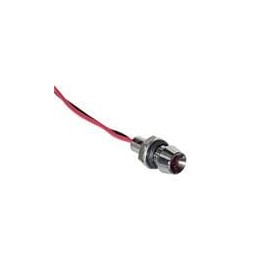 1 pcs : L60D-R28-W - LED Panel Mount Indicators PANEL MNT INDICATOR RED 28V