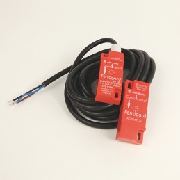 1 pcs - Allen Bradley Guardmaster 440N Series Magnetic Non-Contact Safety Switch, 24V dc, Plastic Housing, 2NC, 4m Cable