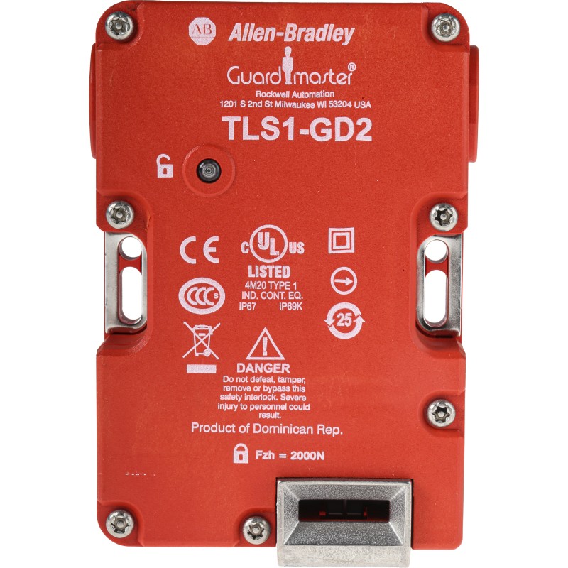1 pcs - Allen Bradley 440G-T Series Solenoid Interlock Switch, Power to Unlock, 230V ac