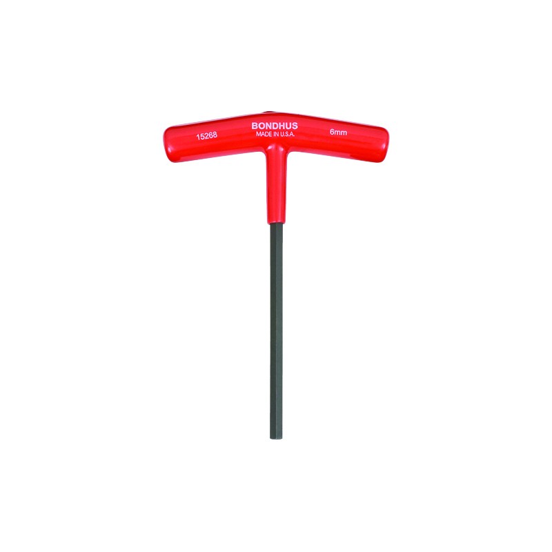 1 Pair - Bondhus T Shape Metric Hex Key, 6mm