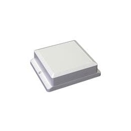 1 pcs : S1A-434313SW - Enclosures, Boxes & Cases Square ABS White 4.3x4.3x1.3' Wall Mt
