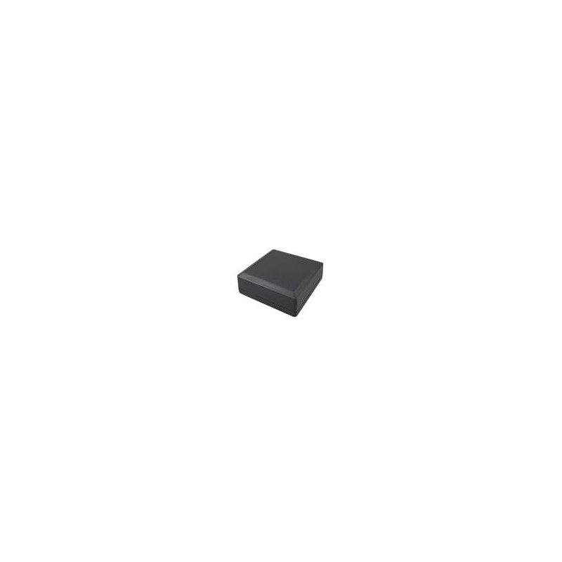 1 pcs : S3A-434313SW - Enclosures, Boxes & Cases Square ABS Black 4.3x4.3x1.3' Wall Mt