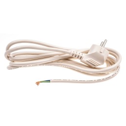 1 pcs - RS PRO Unterminated Type F German Plug Power Cord, 3m