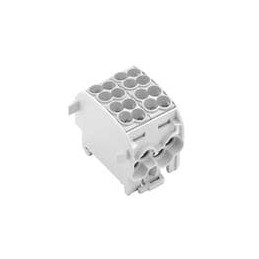 1 pcs : 2731220000 - DIN Rail Terminal Blocks WPD 201 4X25/4X16 GY