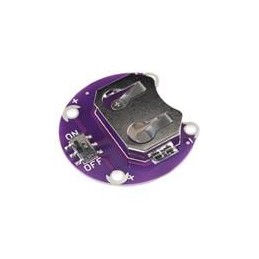 1 pcs : DEV-13883 - SparkFun Accessories LilyPad Coin Cell Battery Holder 20mm