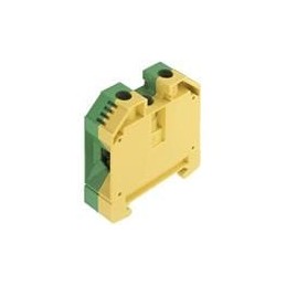 1 pcs : 1010500000 - DIN Rail Terminal Blocks FLAT HEAD,WM,GN/YL