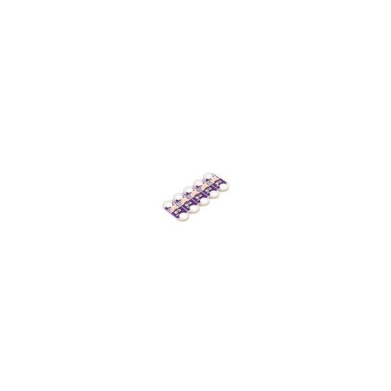 1 pcs : DEV-14010 - SparkFun Accessories LilyPad LED Pink (5pcs)