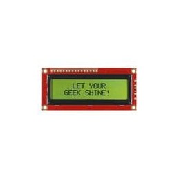 1 pcs : LCD-00255 - SparkFun Accessories Basic 16x2 Character LCD - Black on Green 5V
