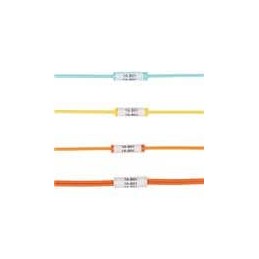 1 pcs : NWSLC-7Y - Wire Labels & Markers WHT CBL ID SLV FOR 3MM DUPLEX FIBER