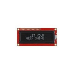 1 pcs : LCD-00709 - SparkFun Accessories Basic 16x2 Character LCD - White on Black 5V