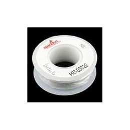 1 pcs : PRT-08026 - SparkFun Accessories Hook-up Wire - White (22 AWG)