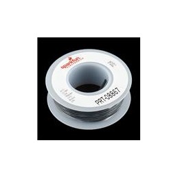 1 pcs : PRT-08867 - SparkFun Accessories Hook-up Stranded Wire - Black (22 AWG)