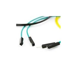 1 pcs : PRT-09140 - SparkFun Accessories Jumper Wires Premium 6in. M/F Pack of 10