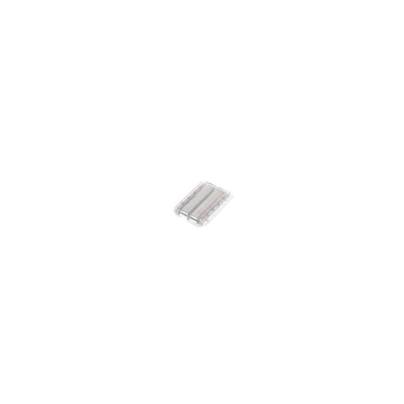 1 pcs : PRT-09567 - SparkFun Accessories Breadboard - Translucent Self-Adhesive (Clear)