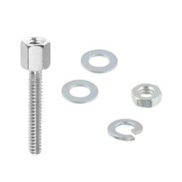 10 pcs - Norcomp, 160 Series Screw Lock For Use With D-Sub Connector