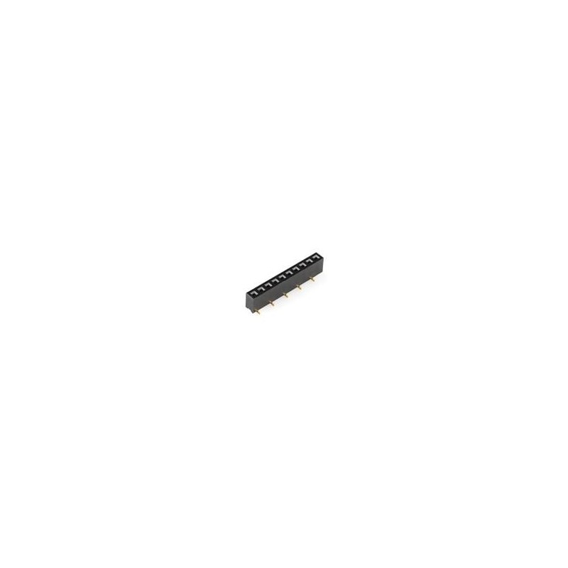 1 pcs : PRT-10030 - SparkFun Accessories 2mm 10pin XBee Socket - SMD